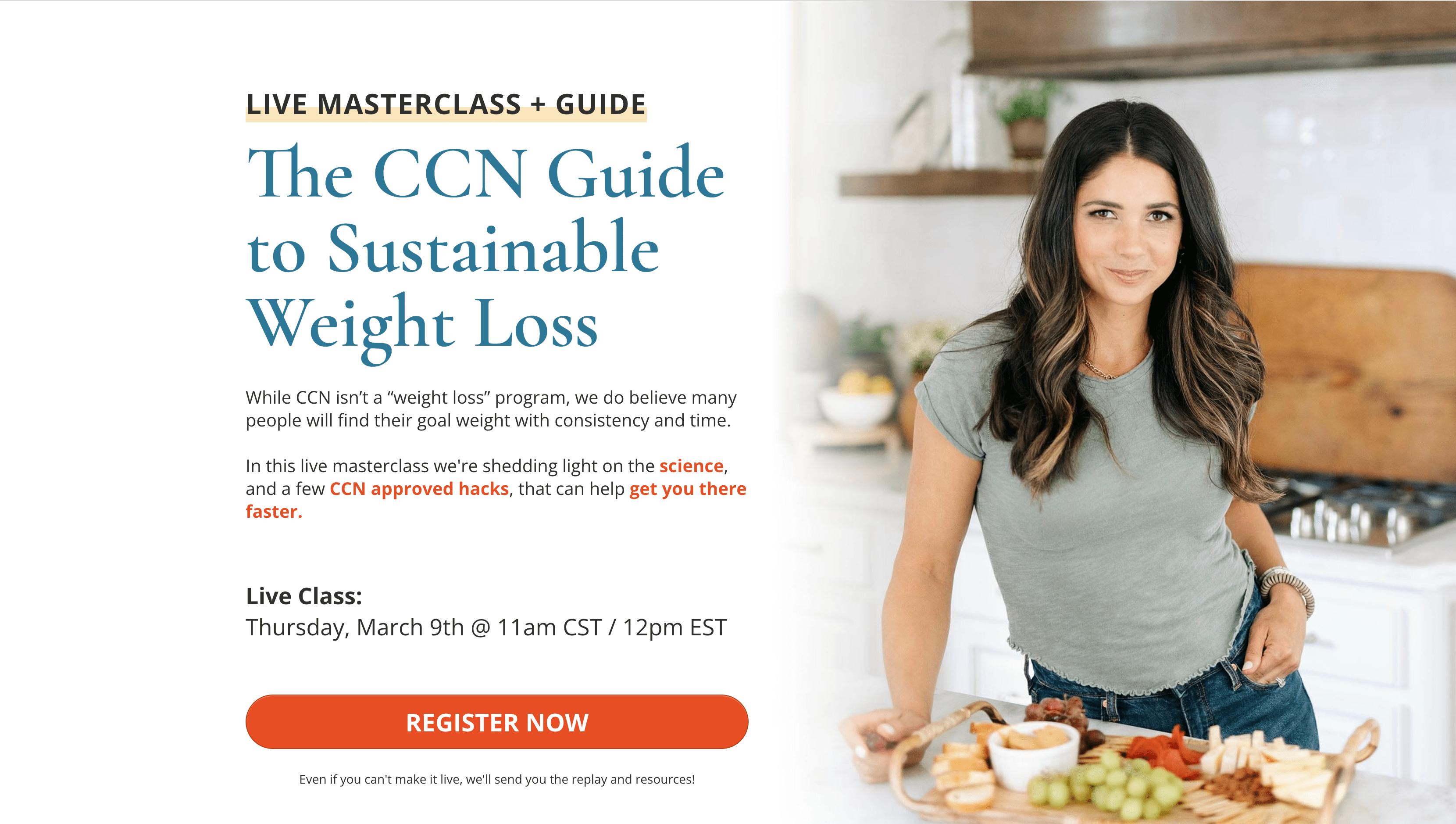 The CCN Guide to Sustainable Weight Loss